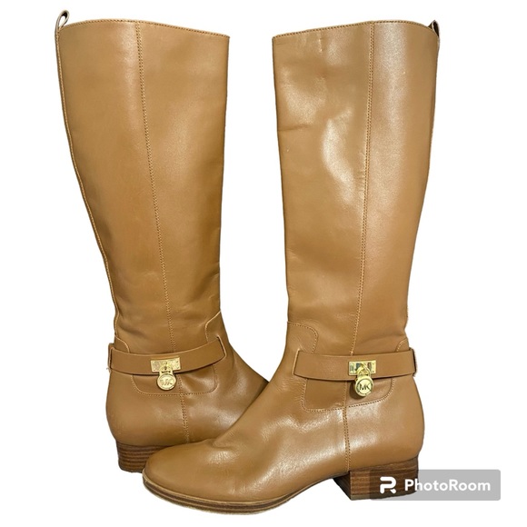 Light Brown Michael Kors Boots Size 8 - Picture 2 of 5